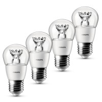 Bild von [eBay] 4er Pack Philips LED-Tropfenlampe 3W für 12,95€