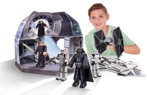 Bild von Star Wars Todesstern Deluxe Papier Bastelset – 90 Teile – ohne Kleben und Schneiden