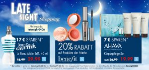 Bild von Late Night Shopping bei Karstadt bis Montag 9.00 Uhr