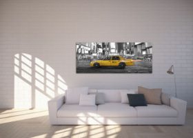Bild von [eBay] Glasbild, viele Modelle 125x50cm für 34,49€ inkl. Versand