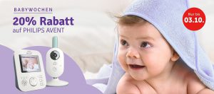 Bild von [myToys] zusätzlich 20% Rabatt auf Philips Avent, z.B. Babyphone SCD 501 für 39,99€ statt 64,99€