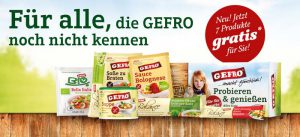 Bild von [GEFRO] Probepaket: 7 Produkte gratis für alle Neukunden