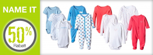Bild von [Zengoes] 50% Rabatt auf Bodys und Schlafanzüge von NAME IT, z.B. 3er Pack Body für 6,47€ statt 12,95€