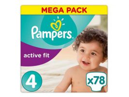 Bild von [iBOOD] Pampers Active Fit Größe 3 (90 Stück) für 14,95€ (exkl. VK) statt 40€ & Größe 4 (78 Stück) für 19,95€ (exkl. VK) statt 43,56€