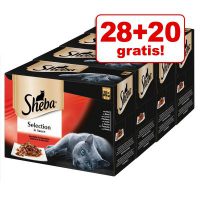 Bild von [Zooplus] Sheba Duett (verschiedene Sorten) 24x85g für 10,99€ statt 13,49€