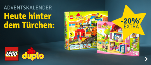 Bild von MyToys: nur heute zusätzlich 20% auf LEGO DUPLO, z.B. Lego Duplo – Eisenbahn Super Set (10508) für 78,98€ inkl. VSK statt 91€