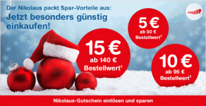 Bild von shop-apotheke.com: Staffelrabatte bis zu 15€/ Bestellung