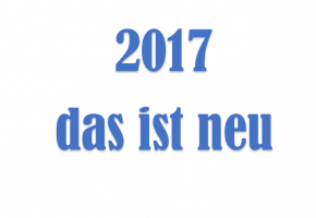 Bild von 2017 – das Jahr der Änderungen: Das ist neu!