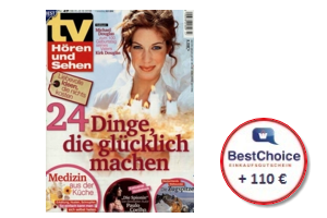 Bild von 52 Ausgaben tv Hören und Sehen mit satten 110€ Rabatt! Das ganze Jahresabo für nur 1,80€ statt 111,80€