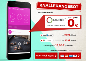 Bild von Vorsicht Falle: angeblich Gymondo für 0€ (eigentlich aber 19,98€/ Monat)