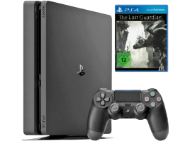 Bild von [Saturn] SONY PlayStation 4 Konsole Slim 1TB + The Last Guardian + UEFA EURO 2016 für 249,00€