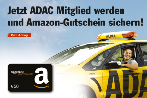 Bild von ADAC-Mitgliedschaft mit bis zu 50€ Amazon-Gutschein