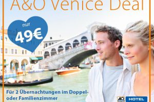 Bild von Venedig: 3 Tage im neuen A&O Hotel nur 24,50€ pro Person