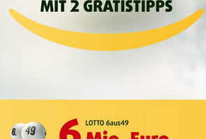 Bild von 3 Mal Lotto 6 aus 49 + 5 Rubbellose Knack das Sparschwein nur 1,49€