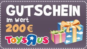 Bild von Jetzt 200€-Gutschein für myToys oder Toys“R“us gewinnen!