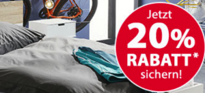 Bild von [Dänisches Bettenlager] 20% auf ausgewählte online+Möbel mit Code „SCHLAFEN18“