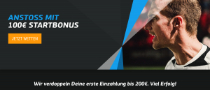 Bild von [mybet] Anstoß mit 200€ Startbonus mit Code „start100“
