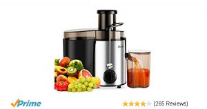 Bild von Aicok Entsafter Edelstahl Trennscheiben Juicer Nur 23,99€ (50% Rabatt)