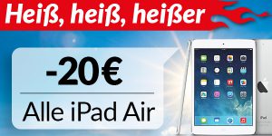 Bild von asgoodasnew – 20 € Rabatt Gutschein auf alle iPad Air Modelle!