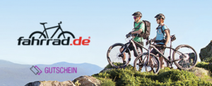 Bild von 50% Rabatt auf Geschenkgutscheine von Fahrrad.de