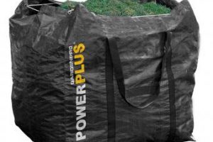 Bild von 270 Liter Garten Abfallsack Laubsack Schwerlast Gewebetasche – Laubsack 270 Liter