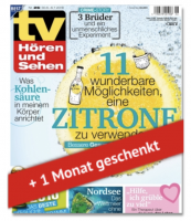 Bild von tv Hören und Sehen Jahresabo + ein Monat gratis nur 4,60€
