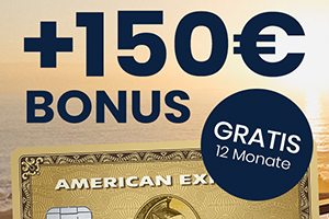 Bild von American Express Gold Card kostenfrei + 150€ Bonus