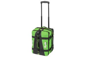 Bild von BoGi Bag Reisetasche 40 Liter Trolley Rollkoffer Reisekoffer – Grün / Schwarz – Schwarz/Grün