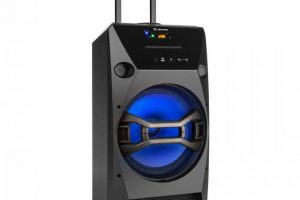Bild von Brooklyn Beat mobile Party-Box 100W RMS Bluetooth USB SD CD-Player UKW LED