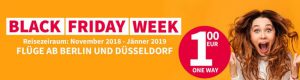 Bild von Ryanair – Laudamotion: Flüge ab Düsseldorf oder Berlin nach Alicante, Faro, Palma nur Hinflug für 0,97 €