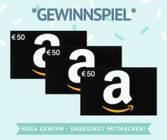 Bild von Black Friday Special: 3x 50€ Amazon Gutschein gewinnen!