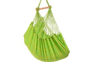 Bild von Gemütlicher Fair Trade Hängesitz Sonho lind aus Bio-Baumwolle GOTS