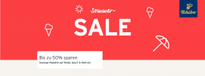 Bild von Mega Tchibo Summer Sale: Bis zu 50% Rabatt auf mehrere hundert Produkte!