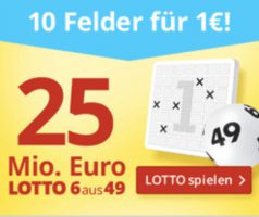 Bild von 10 Tippreihen Lotto für nur 1€