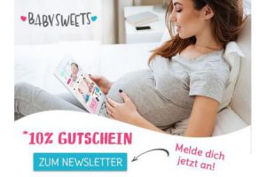 Bild von Baby Sweets Newsletter anmelden und Rabatt sichern!