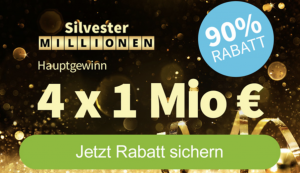 Bild von Silvester Millionen Los mit 90% Rabatt – nur 1€