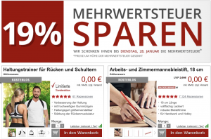 Bild von 19% Rabatt auf Alles bei Druckerzubehoer + verschiedene Gratisartikel