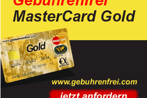 Bild von Gebührenfreie MasterCard Gold