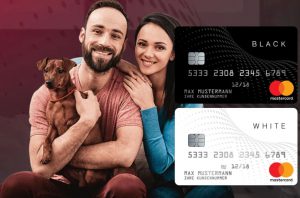 Bild von Black&White PrePaid Mastercard ohne Schufa ohne Jahresgebühr (2 für 1 Aktion)