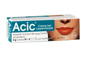 Bild von Acic Creme bei Lippenherpes