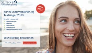 Bild von Zahnzusatzversicherung mit bis zu 100% Kostenübernahme + 15€ Amazongutschein