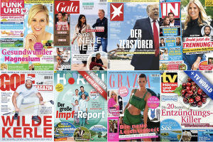 Bild von GRATIS: Wir SCHENKEN Dir 6 Monate Lesefreude u.a. HÖRZU, Stern, Gala, TV Hören und Sehen! Nutze den CODE: RGE1698938WX