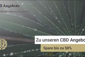 Bild von CBD Angebote bis zu 50% Rabatt!