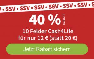 Bild von 10 Tippreihen Cash4LIfe mit 40% Rabatt nur heute *auch für Bestandskunden!