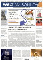 Bild von 3 Monate Welt am Sonntag statt 62,40€ jetzt gratis