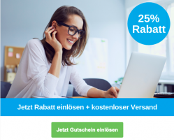 Produktbild von Großer Homeoffice Sale bei Druckerpatronen.de – jetzt zugreifen und 25% Extra-Rabatt auf alle Produkte sichern!