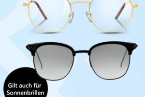 Bild von 2 für 1 – Zu jeder Brille ab 100 € gibt es eine zweite Brille in Sehstärke dazu! Gilt auch für Sonnenbrillen!