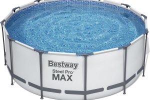 Bild von Bestway Steel Pro MAX Framepool Komplettset 366 x 122 cm
