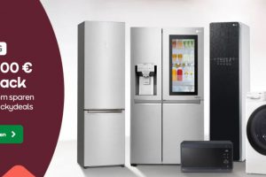 Bild von Bis zu 500€ Cashback Bares und Strom sparen mit den LG #luckydays