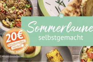 Bild von 20,- € Rabatt ab 40,-€ MBW für Neukunden – SOMMER20 –